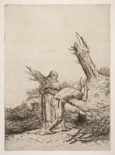 The Faggot Makers by Alphonse Legros