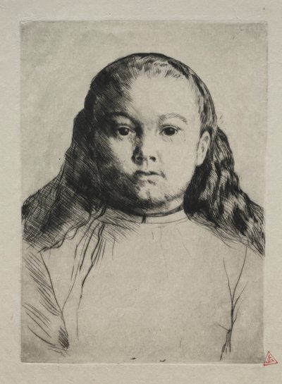 Little Marie by Alphonse Legros