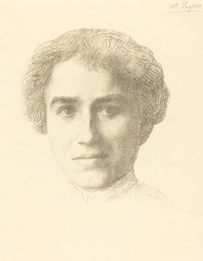 Mlle. Simpson by Alphonse Legros