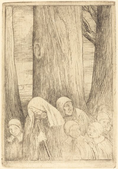 Orphans by Alphonse Legros