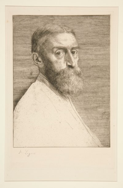 Portrait of E.J. Poynter, Esq. by Alphonse Legros