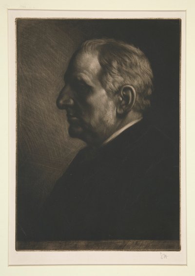 Portrait of Seymour Haden by Alphonse Legros