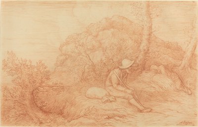 Rest by Alphonse Legros