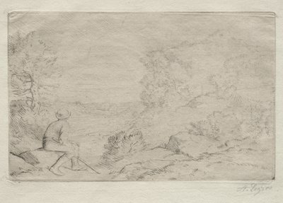 Rocks by Alphonse Legros