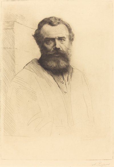 Self-Portrait by Alphonse Legros