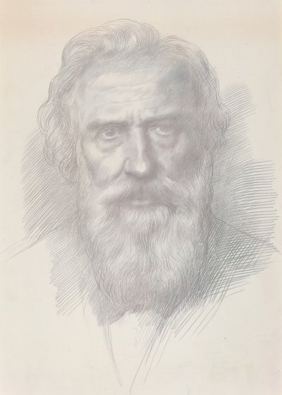 Self-Portrait, c. 1895 by Alphonse Legros