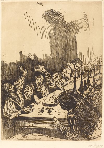 Shadow by Alphonse Legros