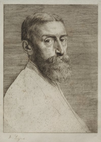 Sir E. J. Poynter by Alphonse Legros