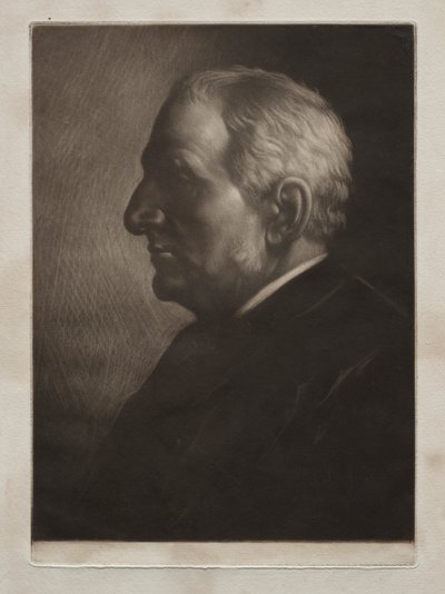 Sir Frances Seymour Haden by Alphonse Legros