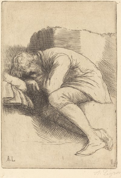Sleeper by Alphonse Legros