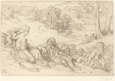 Spring by Alphonse Legros