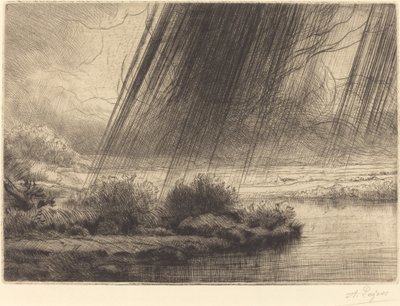 Storm by Alphonse Legros