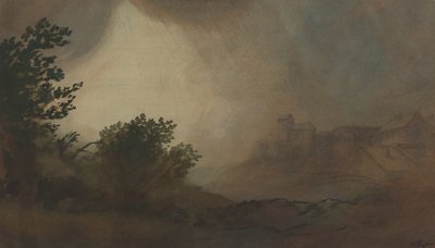 Storm by Alphonse Legros