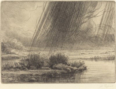 Storm by Alphonse Legros