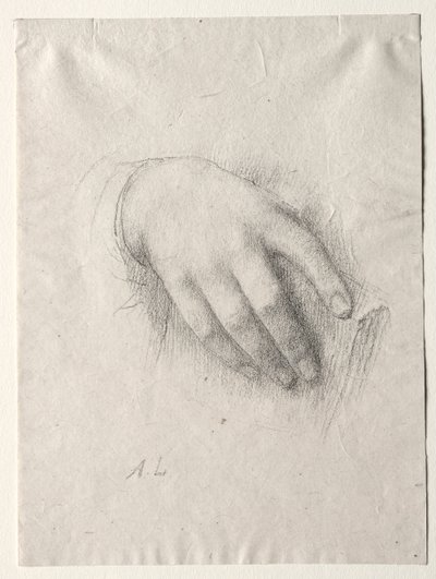 Study of Hands by Alphonse Legros
