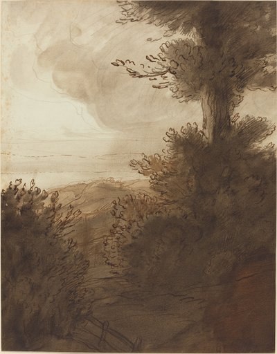 The Big Tree by Alphonse Legros