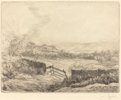 The Gate by Alphonse Legros