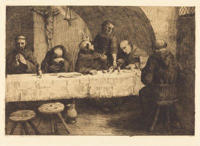 The Refectory by Alphonse Legros