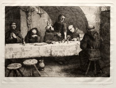 The Refectory by Alphonse Legros