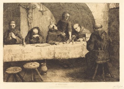 The Refectory by Alphonse Legros