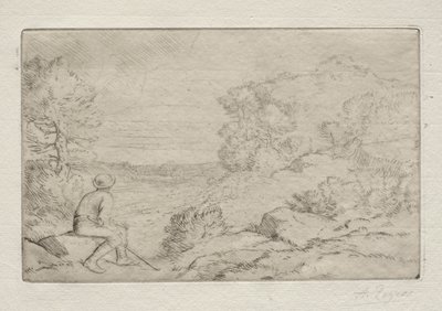 The Rocks by Alphonse Legros