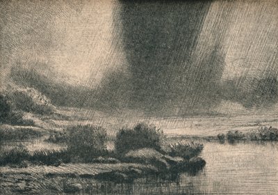 The Storm by Alphonse Legros
