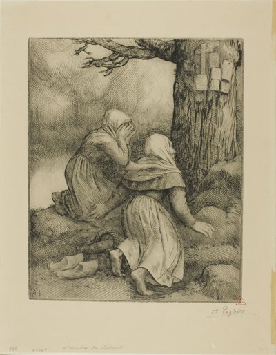 The Tree of Salvation by Alphonse Legros