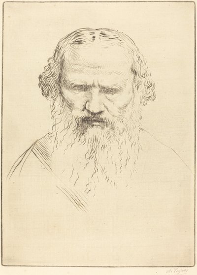 Tolstoy by Alphonse Legros