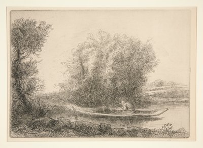 A Corner of the River by Alphonse Legros