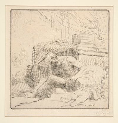 Victim of by Alphonse Legros