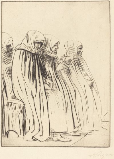 Women of Brussels by Alphonse Legros