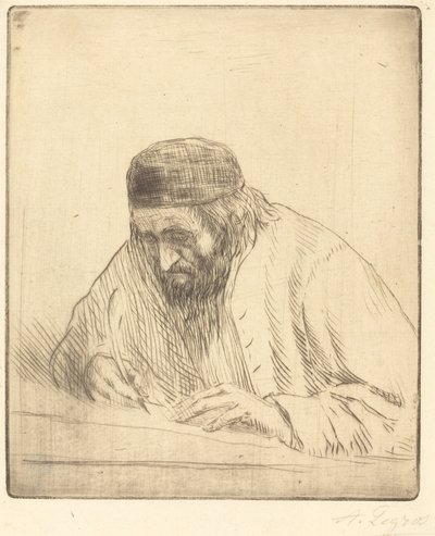 Writer by Alphonse Legros
