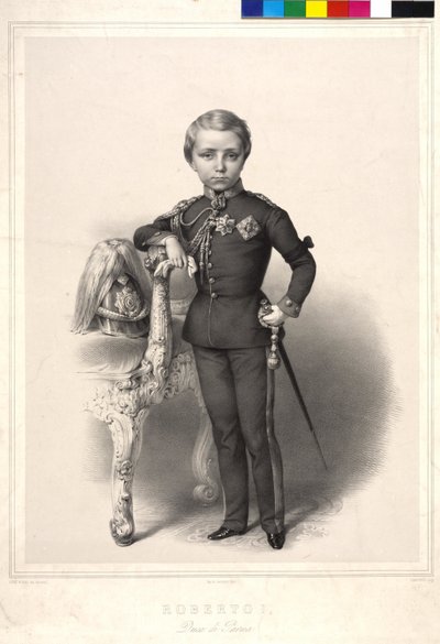 Duke Robert I of Parma by Alphonse Leon Noel