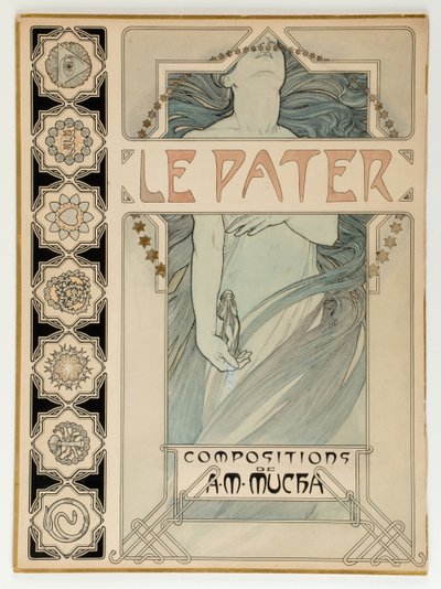 Le Pater, Cover Design by Alphonse Marie Mucha