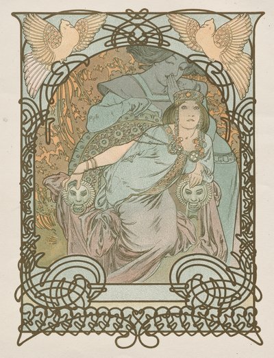 Ilsee, Princess of Tripoli by Alphonse Mucha