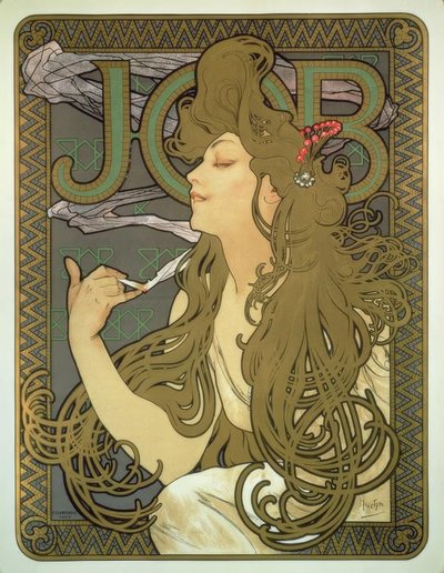 JOB by Alphonse Mucha