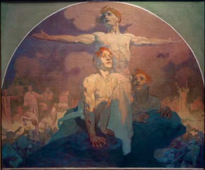 Manhood by Alphonse Mucha