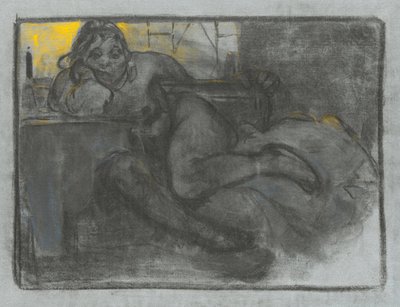 The Absinthe Drinker by Alphonse Mucha