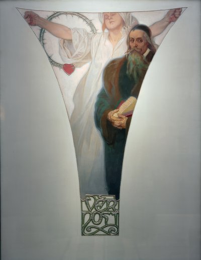 Loyalty – J.A. Komensky by Alphonse Mucha