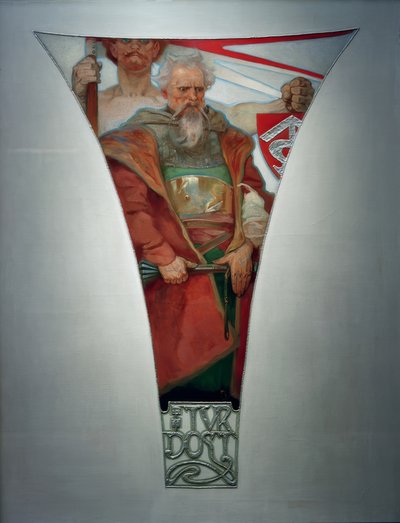 Intransigence – Jan Roháč of Dubá by Alphonse Mucha