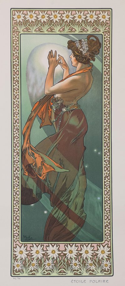 The North Star by Alphonse Mucha
