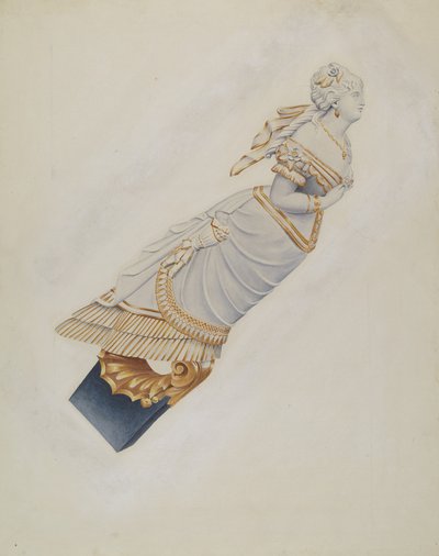 Figurehead: Belle of Bath by Alton K. Skillin