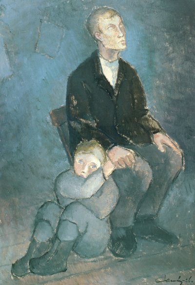 Blind, 1926 by Alvar Cawén