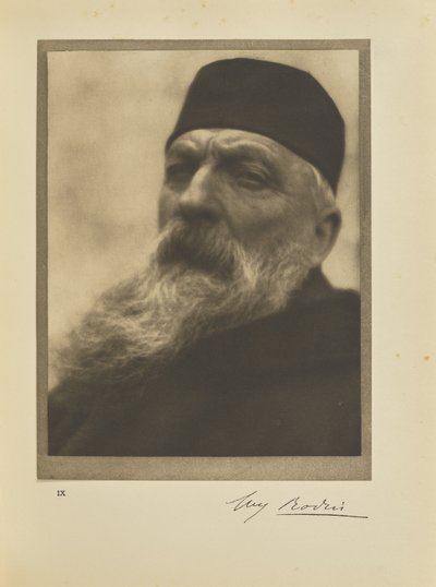 Auguste Rodin by Alvin Langdon Coburn