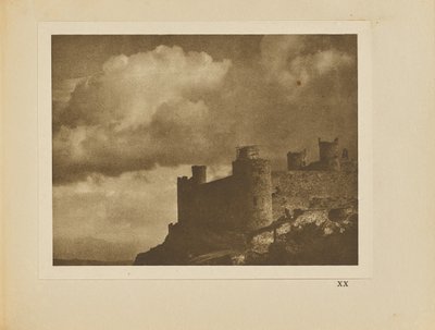 Clouds and The Castle by Alvin Langdon Coburn