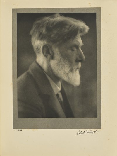 Robert Bridges by Alvin Langdon Coburn