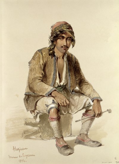 Hagiadur - from Erzerum, 1856 by Amadeo Preziosi