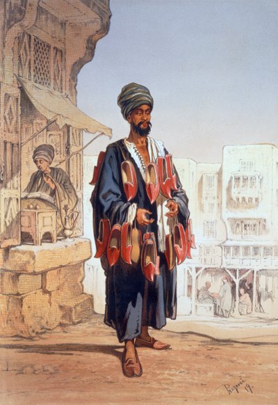 The Slipper Seller by Amadeo Preziosi