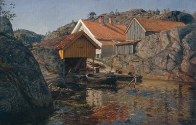 Between Rocks, Mol, Nye-Hellesund by Amaldus Nielsen
