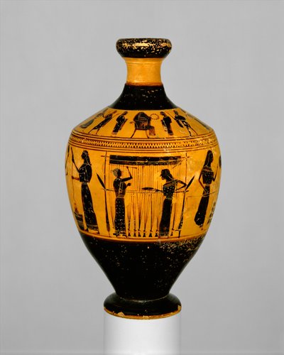 Lekythos, c.550-530 BC by Amasis Painter